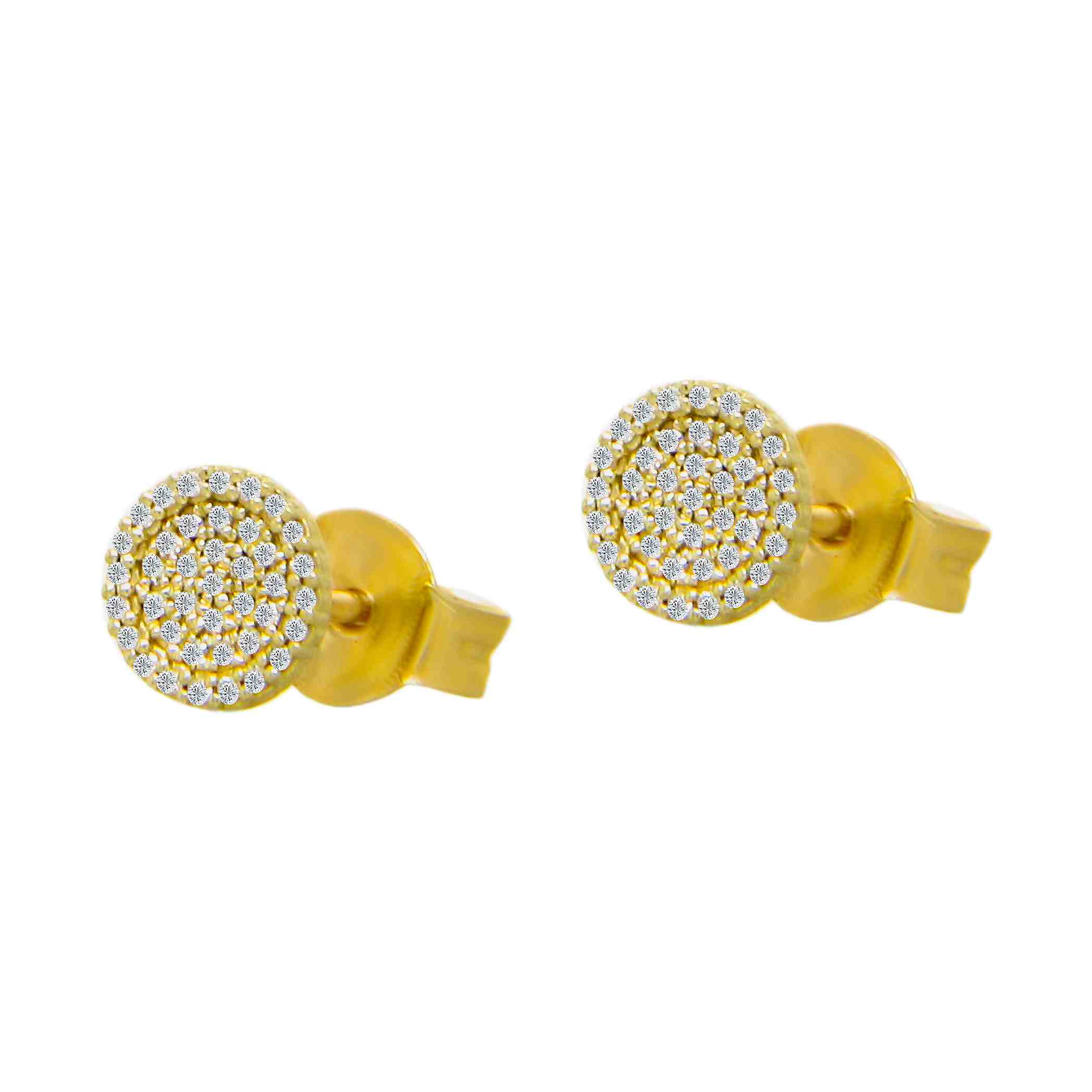 Round Stud Earring ER23022A